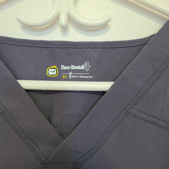 Plus Size Scrub Top - Picture 3 of 3